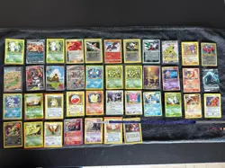 Pokemon Card Lot Vintage WOTC + Modern / Mixed Bundle 40 Cards - Near Mint - Image 1