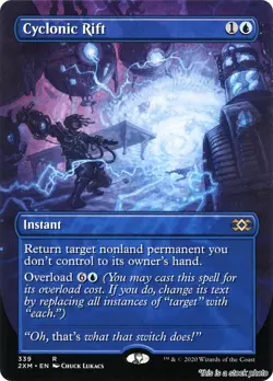 Cyclonic Rift (Borderless) [2XM - 339] - NM TCG MTG - Image 1