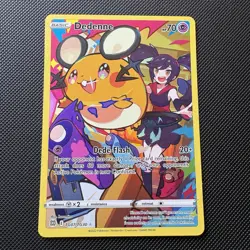 Dedenne - Brilliant Stars Trainer Gallery - Holo - TG07/TG30 - Pokemon - LP - Image 1
