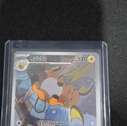 Pokemon Raichu 211/193 SV2 Paldea Evolved Illustration Rare Holo Stage 1 HP 140 - Image 3