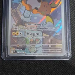 Pokemon Raichu 211/193 SV2 Paldea Evolved Illustration Rare Holo Stage 1 HP 140 - Image 4