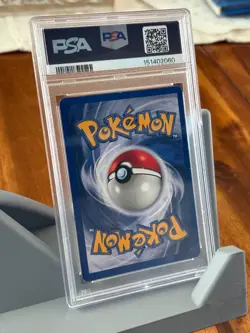 LARGE SWIRL * 2000 POKEMON BASE SET 2 #4 CHARIZARD-HOLO PSA 5 - Image 3