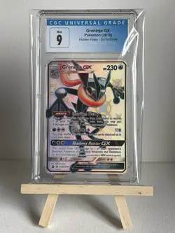 Pokemon TCG Shiny Greninja GX Hidden Fates SV56/SV94 | CGC 9 - Image 1