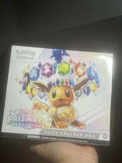 Pokemon Scarlet & Violet Prismatic Evolutions Elite Trainer Box ETB - New/Sealed - Image 1