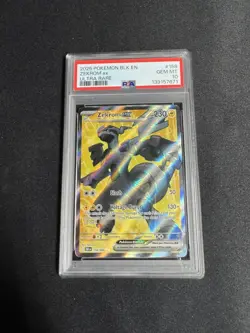 2025 Pokemon Black Bolt Zekrom ex Ultra Rare #158 PSA 10 GEM MT - Image 1