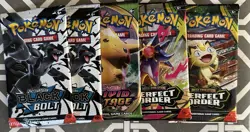 5 Pack Of Pokemon Booster Packs - Image 1