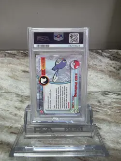 🔥1ST EDITION, BLUE LOGO FIRE 🔥 1999 Poliwag Topps Tv Pokemon #60 PSA 10 - Image 2