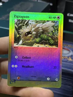 Zigzagoon 85/100 EX Sandstorm 2003 Reverse Holo e-Series Pokemon Card TCG - Image 3