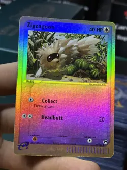 Zigzagoon 85/100 EX Sandstorm 2003 Reverse Holo e-Series Pokemon Card TCG - Image 4