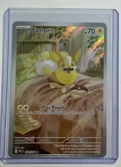 Pokemon TCG ME02: Phantasmal Flames Yamper - 099/094 Illustration Rare - Image 1