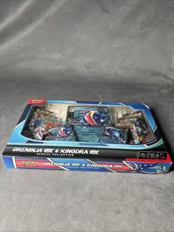 Pokemon Greninja EX & Kingdra EX Special Collection Box – Brand New / Sealed - Image 2
