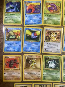 Vintage Pokemon 1st Edition Lot of 24 cards - Jungle, Fossil - Image 4