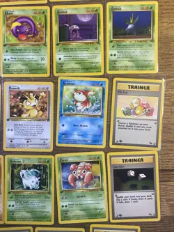 Vintage Pokemon 1st Edition Lot of 24 cards - Jungle, Fossil - Image 5