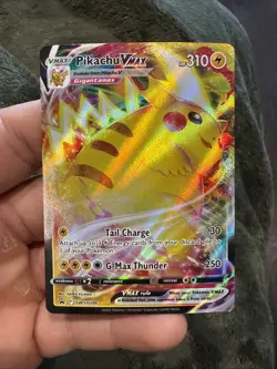 Pokemon TCG Pikachu VMAX SWSH286 Black Star Promo Sword & Shield NM - Image 1