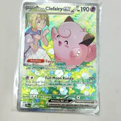 Lillie's Clefairy ex 184/159 Journey Together Special Illustration Rare Pokemon - Image 1