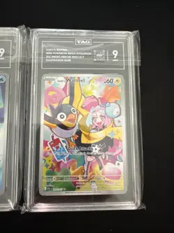 Lot Of Three Graded Pokemon Cards - Image 4
