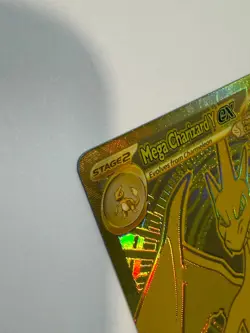 2026 POKEMON ASCENDED HEROES #294/217 Mega Charizard Y Ex Gold Hyper Rare - Image 3