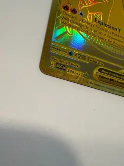2026 POKEMON ASCENDED HEROES #294/217 Mega Charizard Y Ex Gold Hyper Rare - Image 5