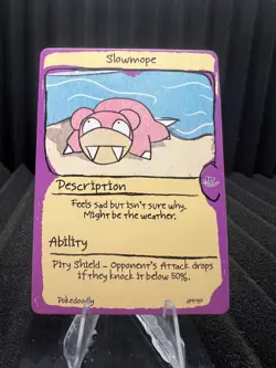 Slowmope (Slowpoke) #79 - First Edition First Print PokeDoodly Fan Art - Pokemon - Image 1