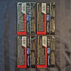 Pokemon Phantasmal Flames - 4x Booster Packs Art Set - Factory Sealed - Image 2