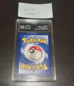 TAG 8.5 NM+ Pikachu Red Cheeks Shadowless Base Set 58/102 Pokemon 1999 - Image 2