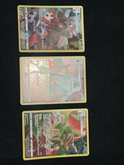 Pokemon TCG Holo Full Art Lot 3 Hisuian Arcanine Bronzong Flapple - Image 1