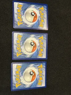 Pokemon TCG Holo Full Art Lot 3 Hisuian Arcanine Bronzong Flapple - Image 2