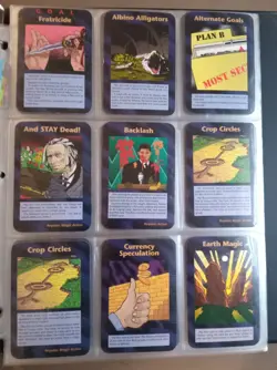ILLUMINATI New World Order CARD GAME Lot of ~107 CCG LIMITED EDITION PRINTING - Image 2