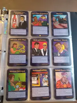 ILLUMINATI New World Order CARD GAME Lot of ~107 CCG LIMITED EDITION PRINTING - Image 5