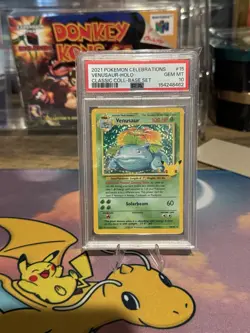 Pokemon Venusaur Celebrations 15/102 PSA 10 - Image 1