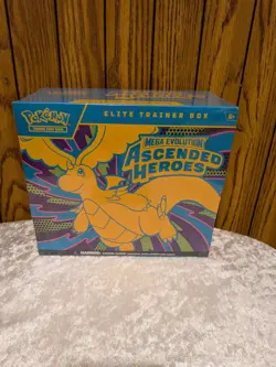(1) Pokemon Ascended Heroes Elite Trainer Box New Sealed - Image 1