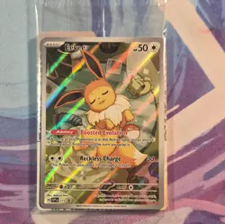 Pokemon Sealed Eevee SVP Black Star Promo Basic Holo SVP 173 - 2025 - Image 1