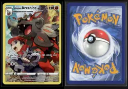 Hisuian Arcanine TG08/TG30 Holo Lost Origin Trainer Gallery Pokemon NM/M - Image 3