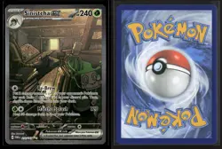 Sinistcha ex 210/167 Special Illustration Rare Twilight Masquerade Pokemon NM/M - Image 3