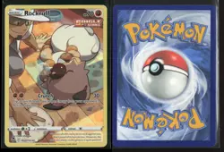 Rockruff TG07/TG30 Holo Silver Tempest Trainer Gallery Pokemon NM/M - Image 3
