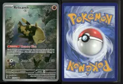 Relicanth 173/162 Illustration Rare Temporal Forces Pokemon NM/M - Image 3