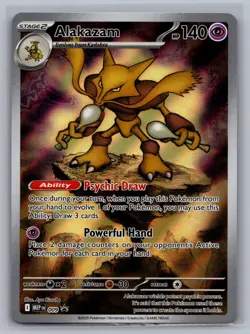 NM ALAKAZAM 009 ME: MEGA EVOLUTION PROMO P - Image 1
