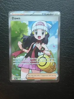 Pokemon TCG Dawn 118/094 Me02 Phantasmal Flames Full Art Ultra Rare Holo Eng - Image 1