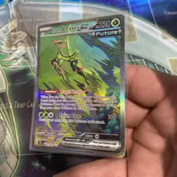 Pokemon TCG Iron Leaves EX Scarlet & Violet Temporal Forces 203/162 NM Condition - Image 3