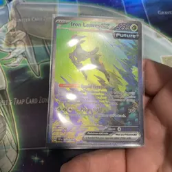 Pokemon TCG Iron Leaves EX Scarlet & Violet Temporal Forces 203/162 NM Condition - Image 5