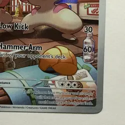 Pokemon TCG Gurdurr Full Art 126/086 Black Bolt. Illustration Rare NM - Image 4