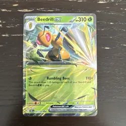 Pokemon TCG - Beedrill ex 003/086 Chaos Rising Double Rare English Holo - Image 1