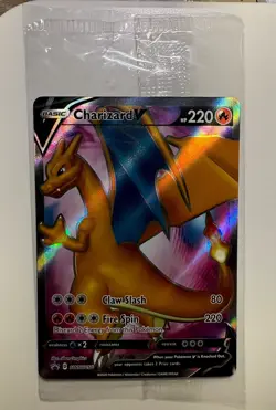 Pokemon TCG | Charizard V Full Art | Promo Sealed | SWSH050 - Image 1
