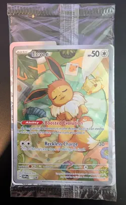 Eevee PROMO SVP 173 Prismatic Evolutions ETB SEALED Card Pokemon TCG Near Mint - Image 4