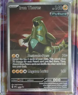 Pokemon Co. Iron Thorns 098 SV Promo Cards Promo Holo EN 2024 140HP Basic SEALED - Image 1