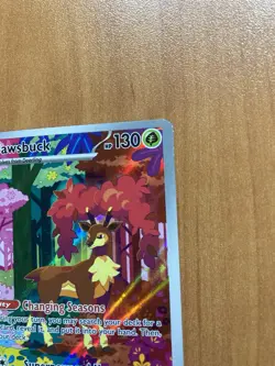 Sawsbuck 166/162 SV05: Temporal Forces Illustration Rare Pokemon Card Fast Ship - Image 4