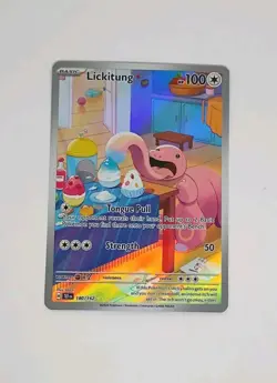 Lickitung 180/162 Pokemon TCG Scarlet Violet Temporal Forces - Image 1
