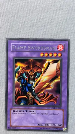 Flame Swordsman Unlimited Rare Dark Beginning 1 DB1-EN100 LP - Image 1