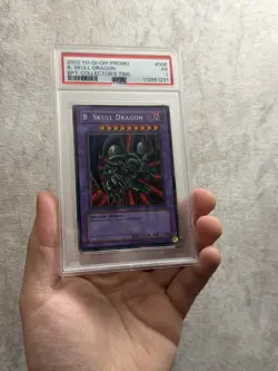 Black Skull Dragon *PSA Poor 1* BPT-006 * Secret Rare *2002* Vintage * Yugioh - Image 1