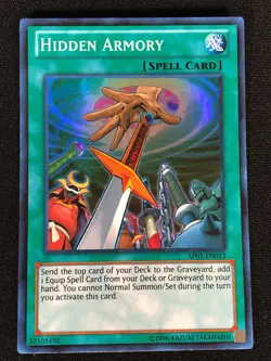 Yugioh Hidden Armory AP01-EN012 Super (NM) - Image 1